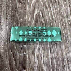 MAC Cosmetics Sugar Crystal Lip Oil Stick - Teal Green Packaging